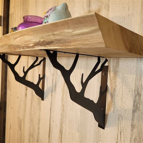 Tree Branch Shelf Bracket 